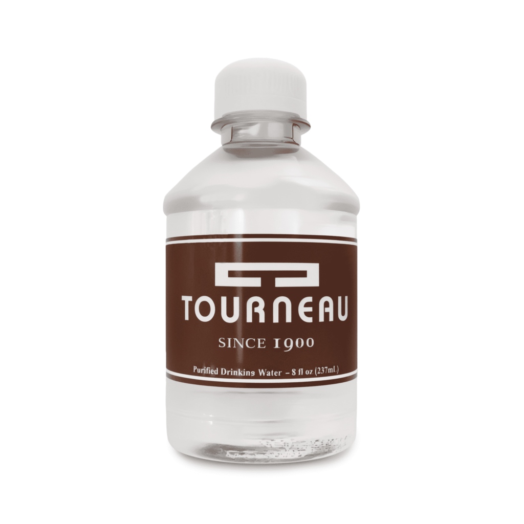 8 oz Custom label bottle water for Tourneau Watches